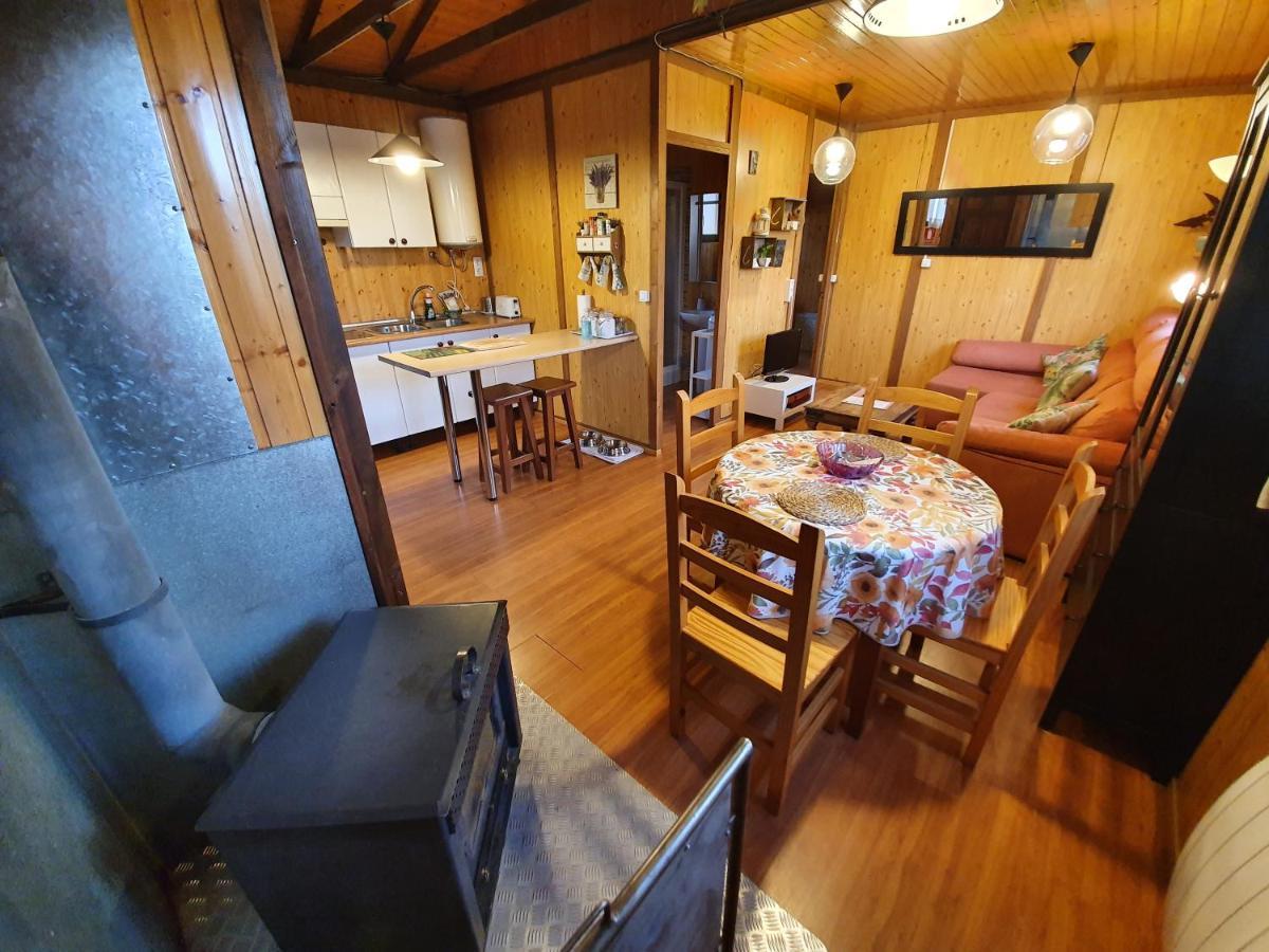 Casa Rural La Canadiense Log Cabin Guest House Buenache de la Sierra Bagian luar foto