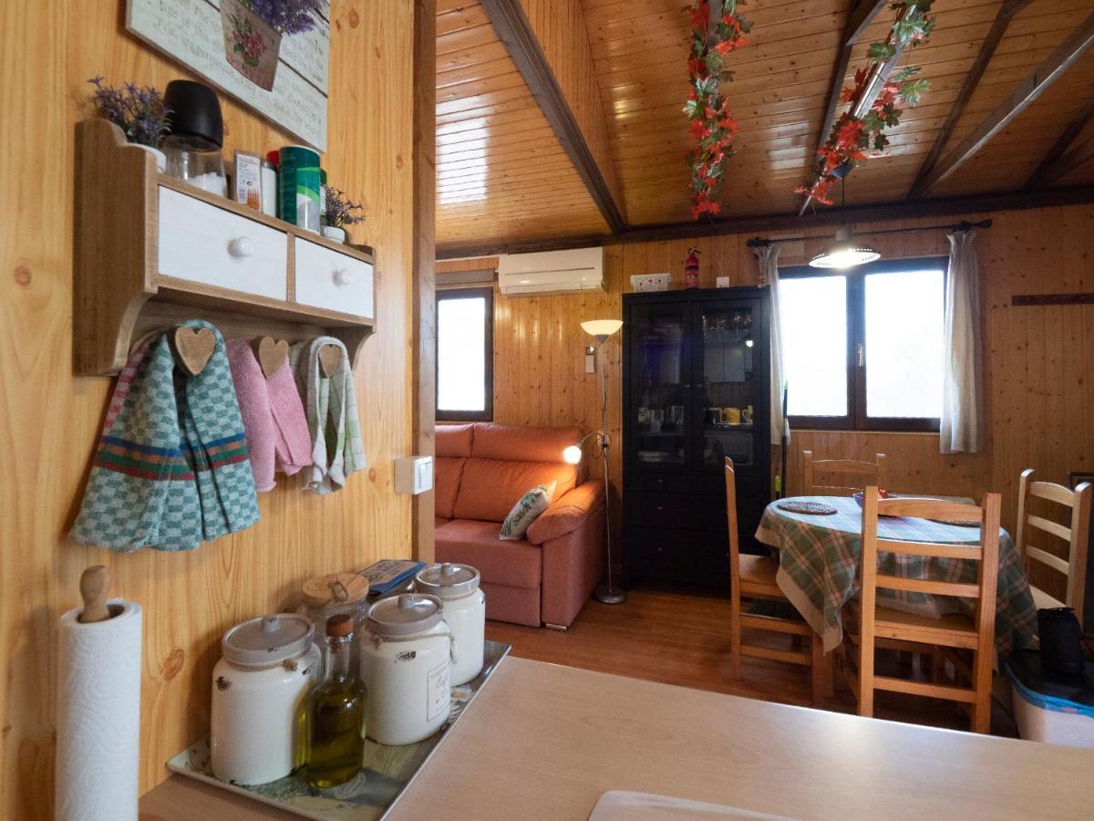 Casa Rural La Canadiense Log Cabin Guest House Buenache de la Sierra Bagian luar foto